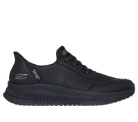 Skechers 117740/BBK BOBS Squad 4 Key Look Zapatilla Slip-ins de Mujer Negra - imagen 1