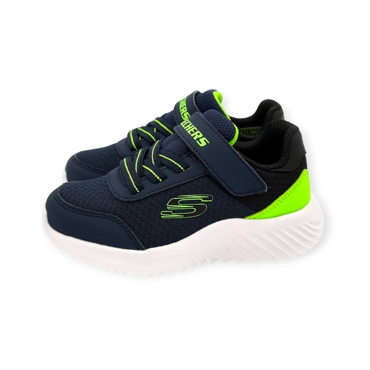 SKECHERS 403908N/NVLM Marino/Lima Zapatilla Niño