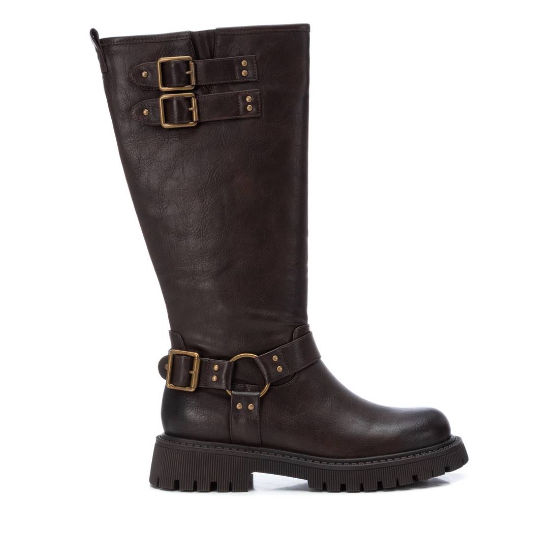 Bota motera XTI 142937 para mujer marrón - imagen 1