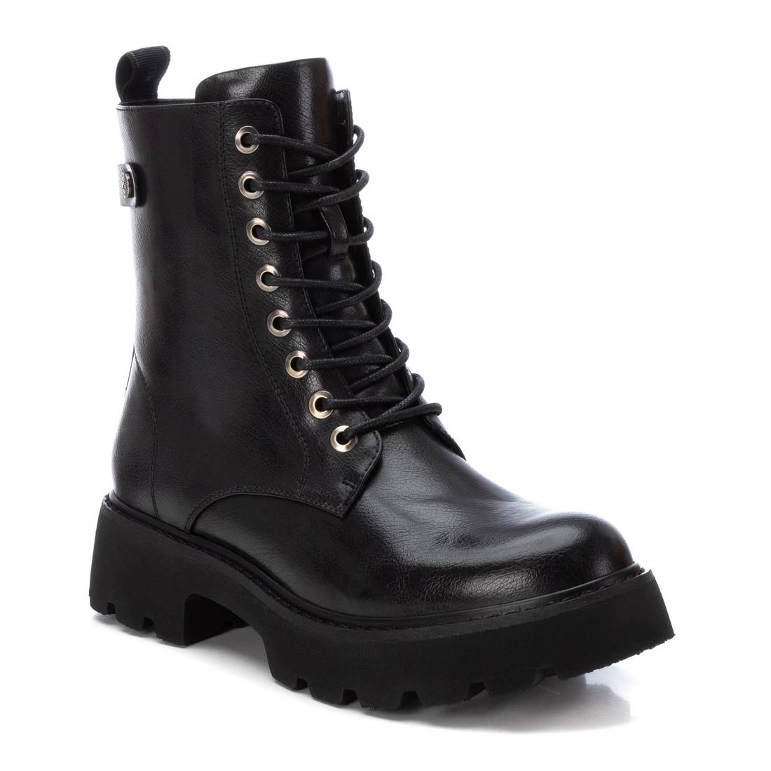 XTI 142977 Botín Militar de Mujer Negro - imagen 3