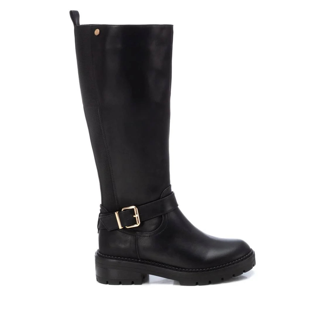 XTI 143089 Bota Motera de Mujer Negra - imagen 1