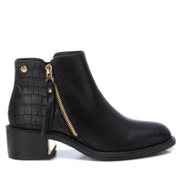 XTI 143102 Botín de Tacón Bajo para Mujer Negro - imagen 1