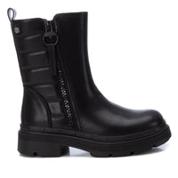 XTI 143307 Botín Motero Acolchado de Mujer Negro - imagen 1