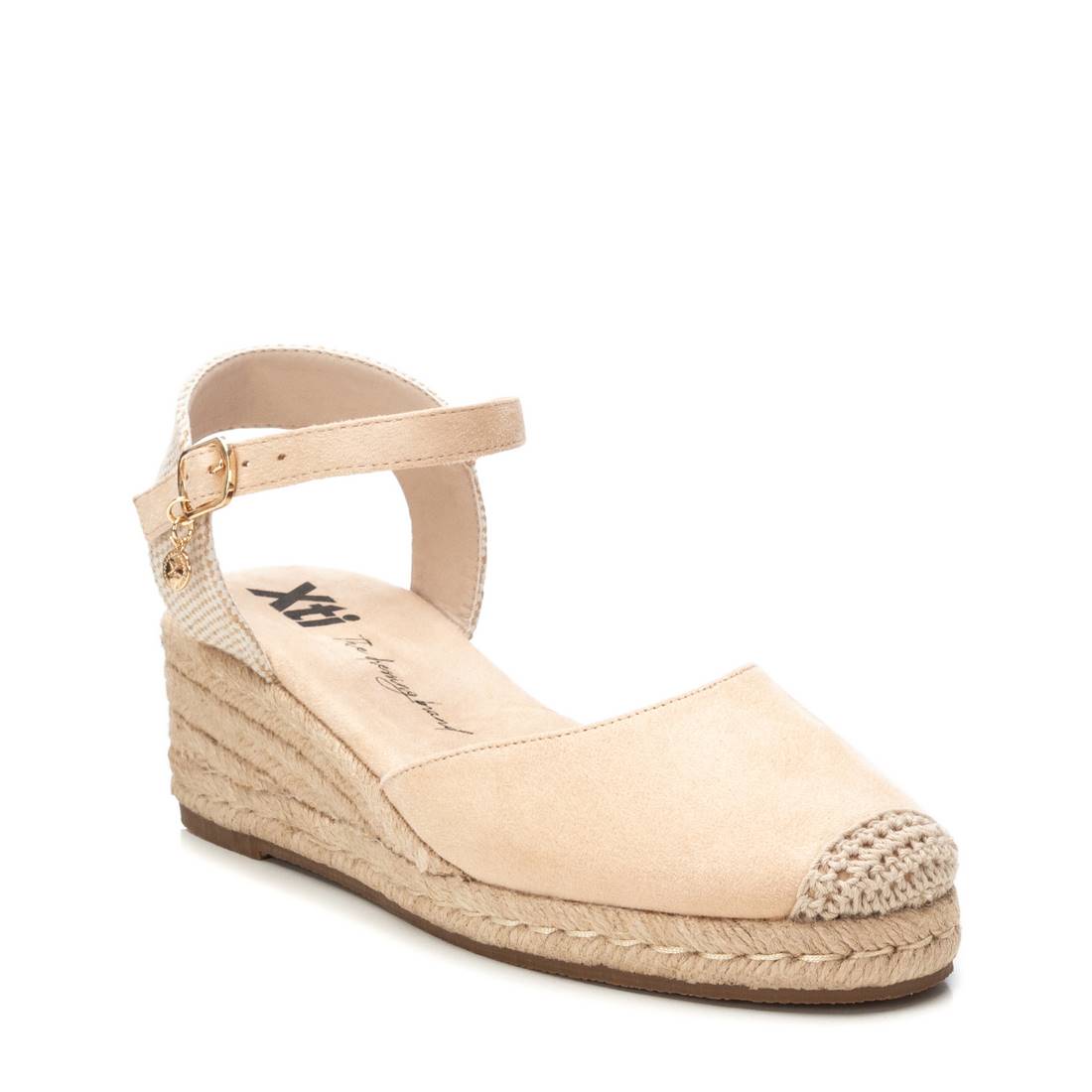 XTI 144104 Alpargata de Cuña Mujer Beige - imagen 3