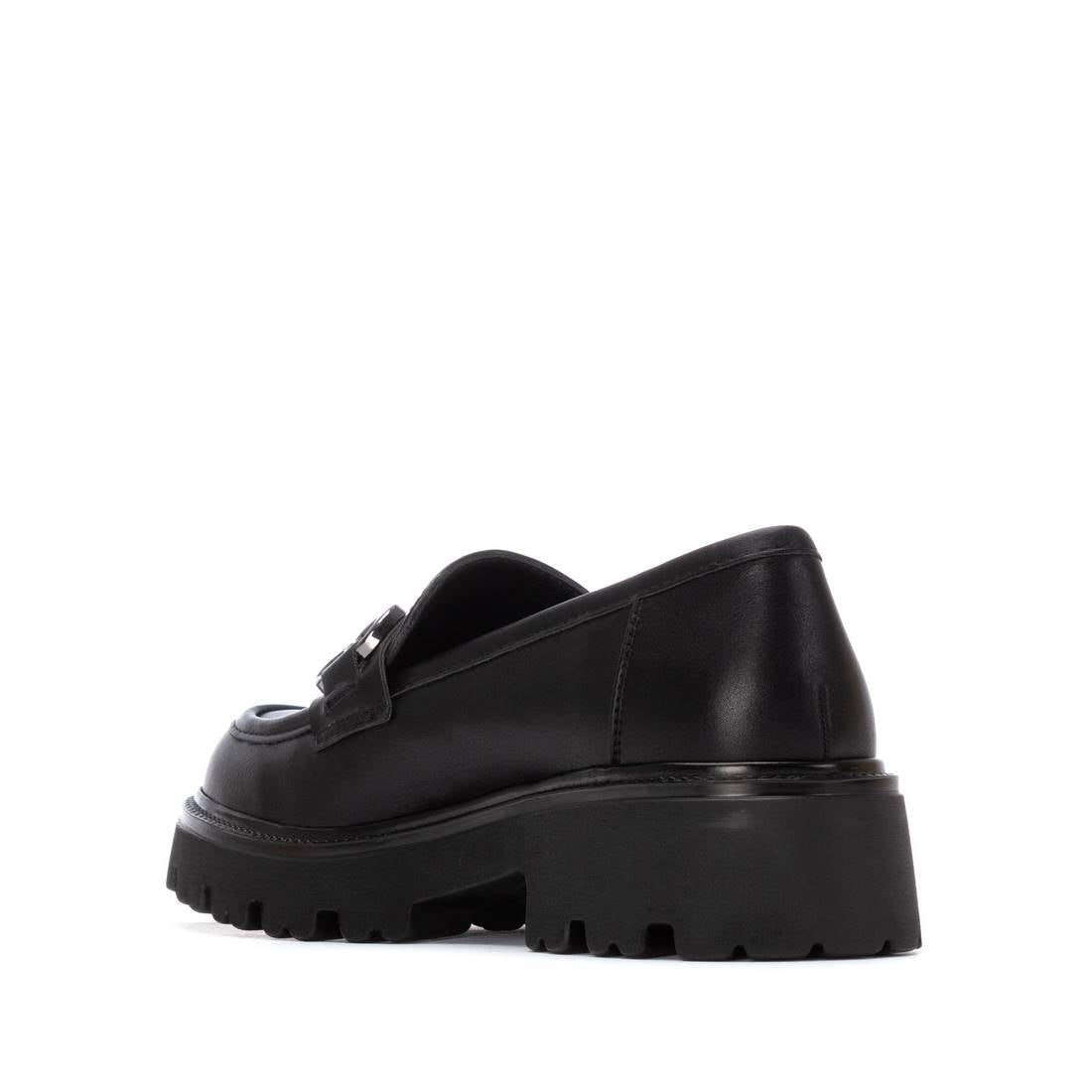 XTI 144418 Mocasín Plano de Mujer Negro - imagen 4