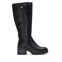 XTI 144453 Bota de Tacón Ancho para Mujer Negra - imagen 1