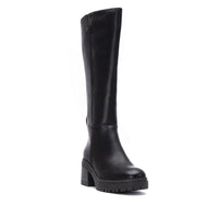 XTI 144453 Bota de Tacón Ancho para Mujer Negra - imagen 2