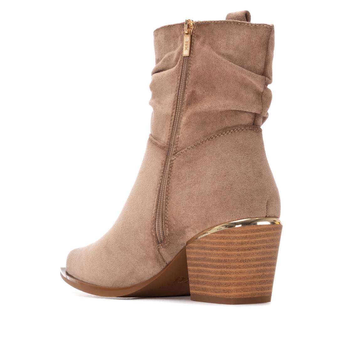 XTI 144461 Botín Cowboy con Flecos para Mujer Beige - imagen 3