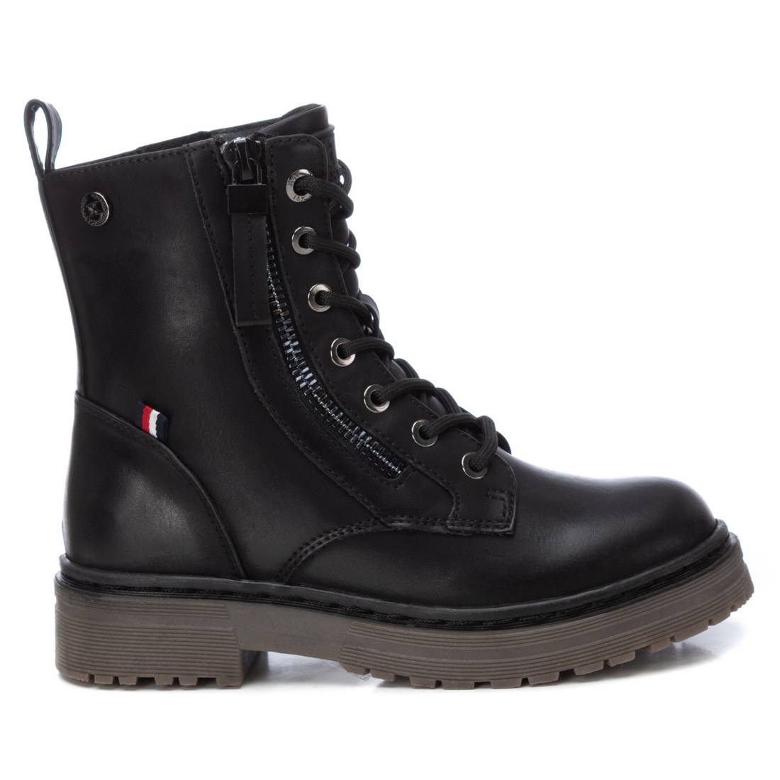 Botín militar XTI Kids 150983 para niña negro - imagen 1