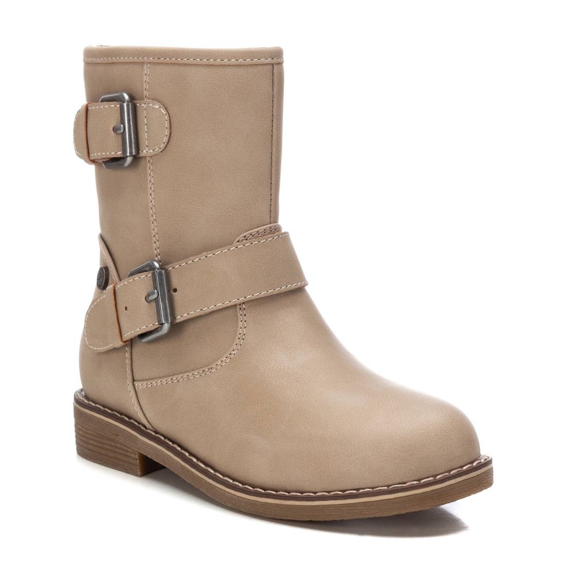Botín motero XTI Kids 150995 para niña beige - imagen 2