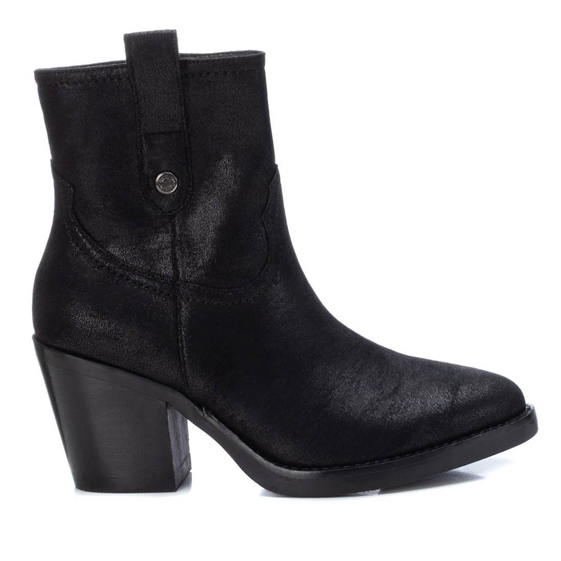 Refresh 171488 Botín Cowboy de Tacón para Mujer Negro - imagen 1