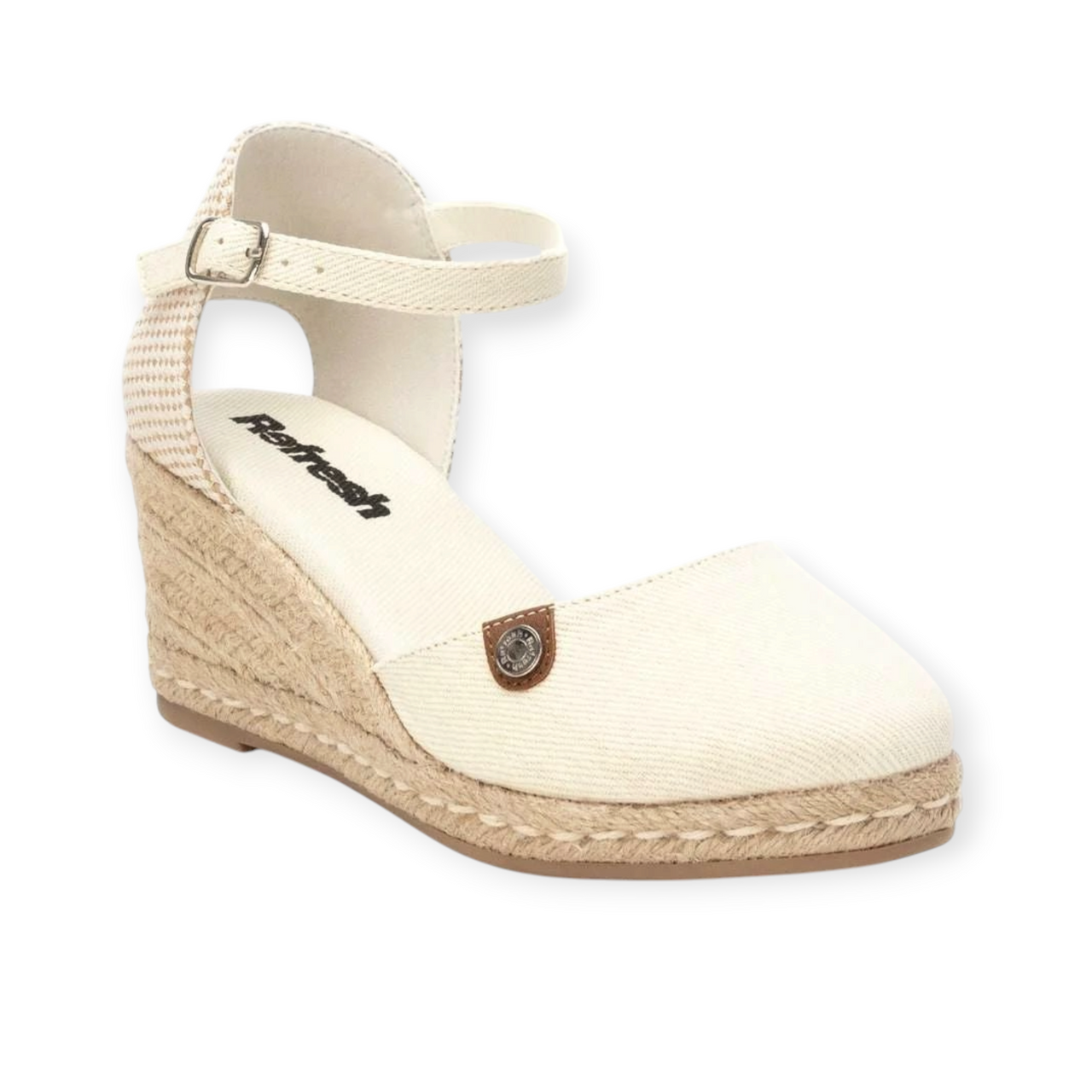 REFRESH 171870 Hielo Sandalia Mujer