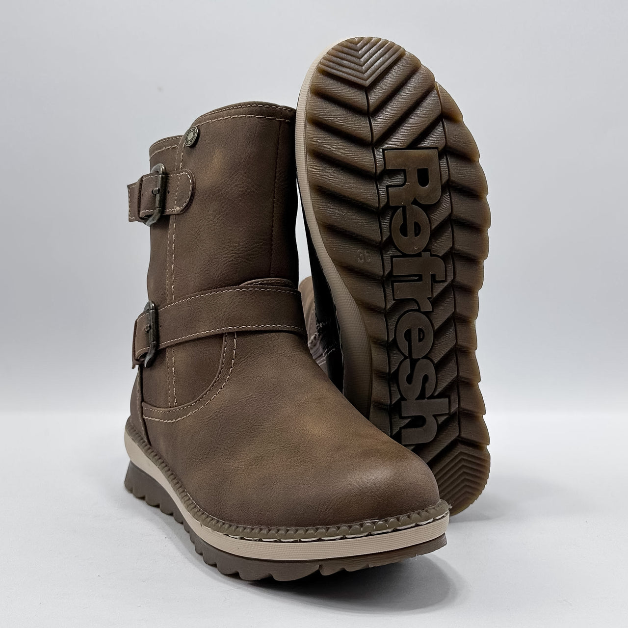Refresh 1721-02 Camel Botines Mujer - imagen 5