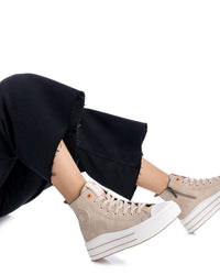 Refresh 172284 Zapatilla Abotinada de Mujer Beige - imagen 2
