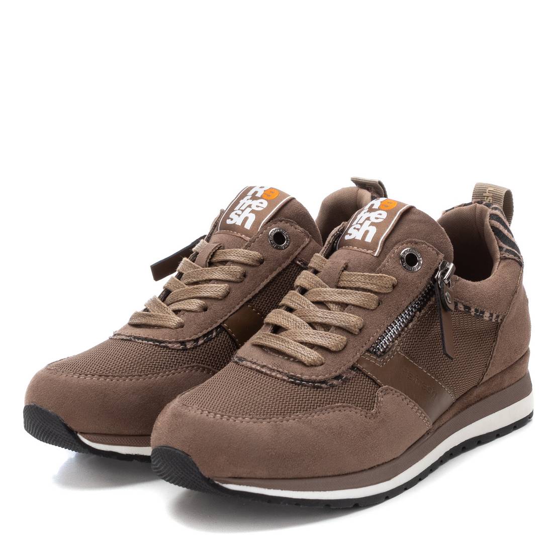 Refresh 172328 Zapatilla Mujer Taupe con Cremallera - imagen 5