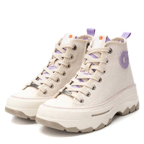 REFRESH 172563 Beige Botín de Lona Mujer