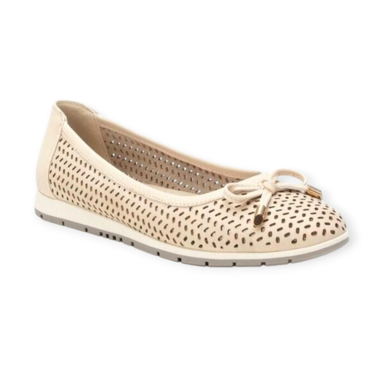 XTI 143913 Beige Manoletina Mujer
