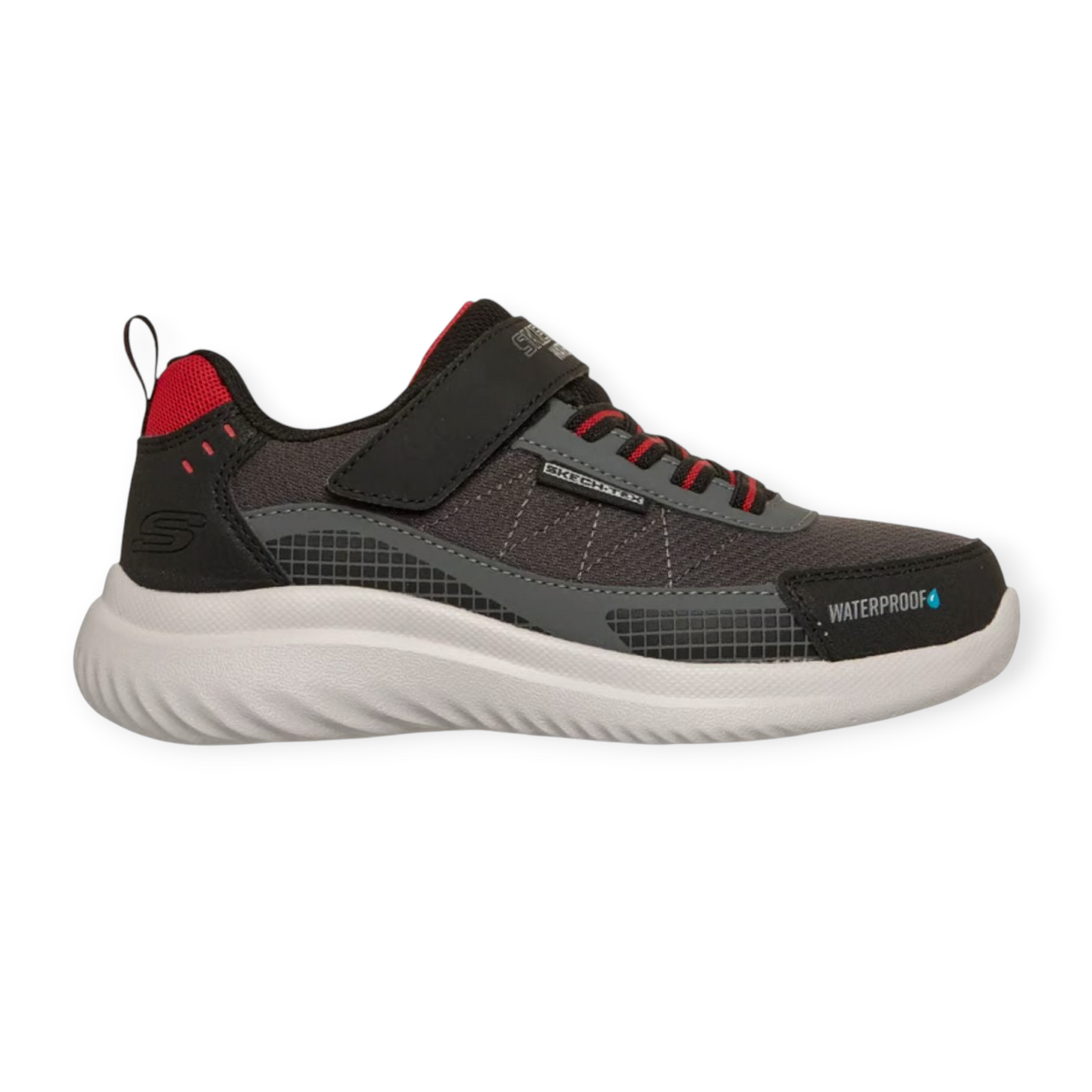 SKECHERS 406341L/BKCC Negro/Gris Zapatilla Niño