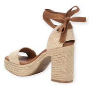 REFRESH 171939 Natural Sandalia Mujer