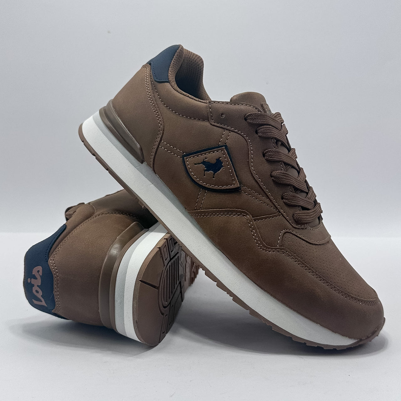 Lois 64400/043 Marrón Zapatillas Hombre - imagen 3
