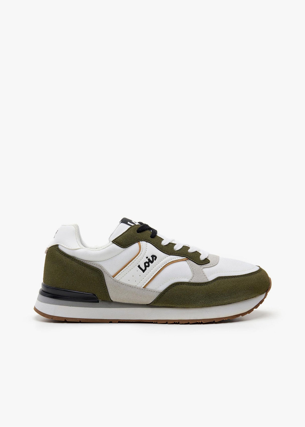 Lois 64525/633 Zapatilla Running Casual Hombre Kaki - imagen 1