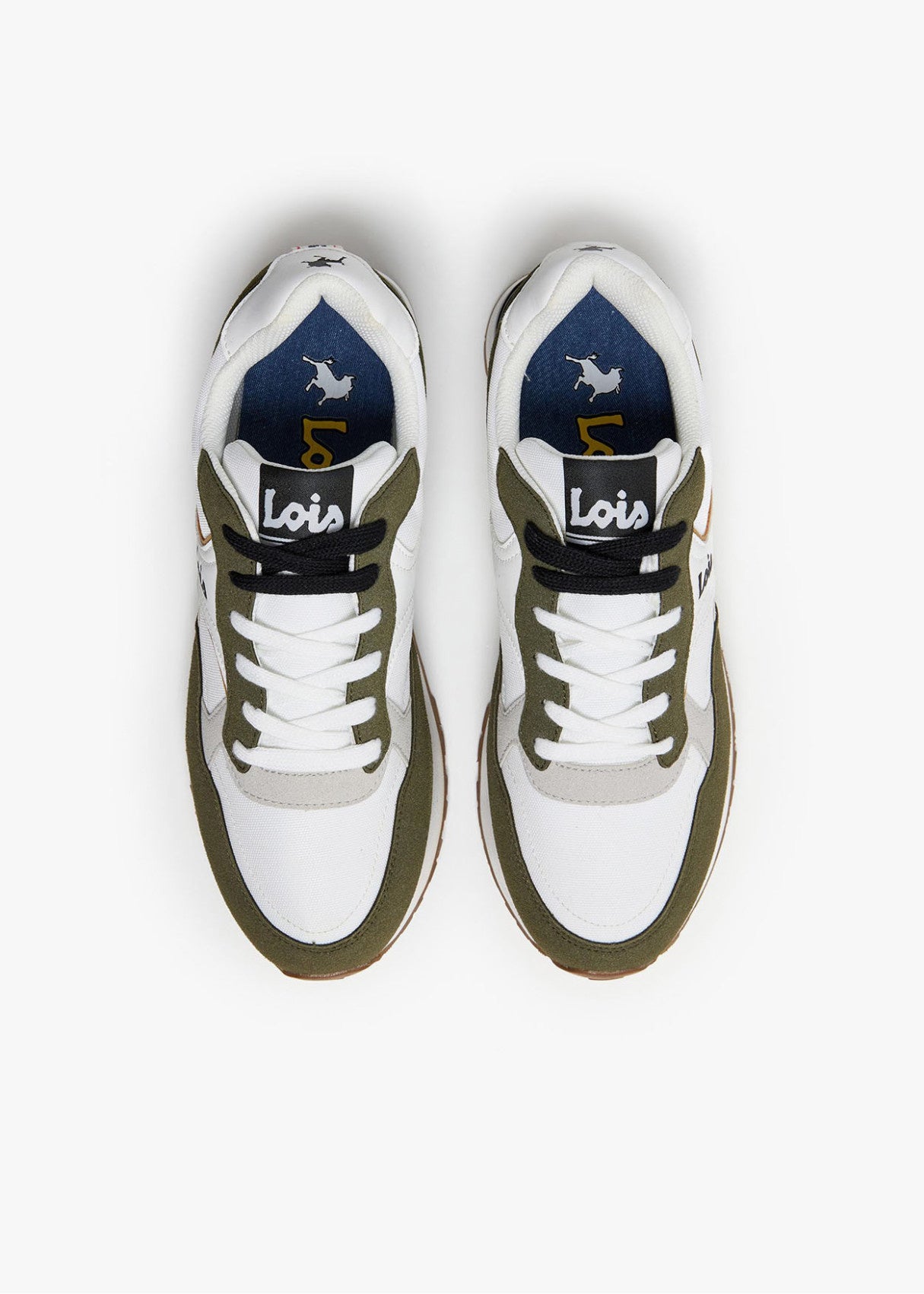 Lois 64525/633 Zapatilla Running Casual Hombre Kaki - imagen 4