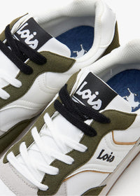 Lois 64525/633 Zapatilla Running Casual Hombre Kaki - imagen 5