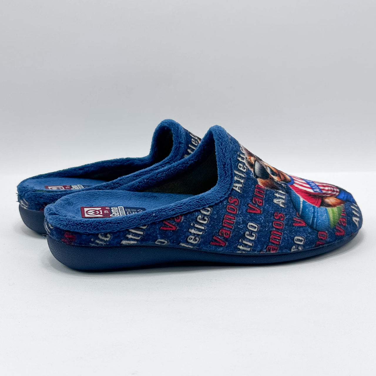 Gema García 7907-62 Atlético Azul Zapatillas de Casa Hombre - imagen 2