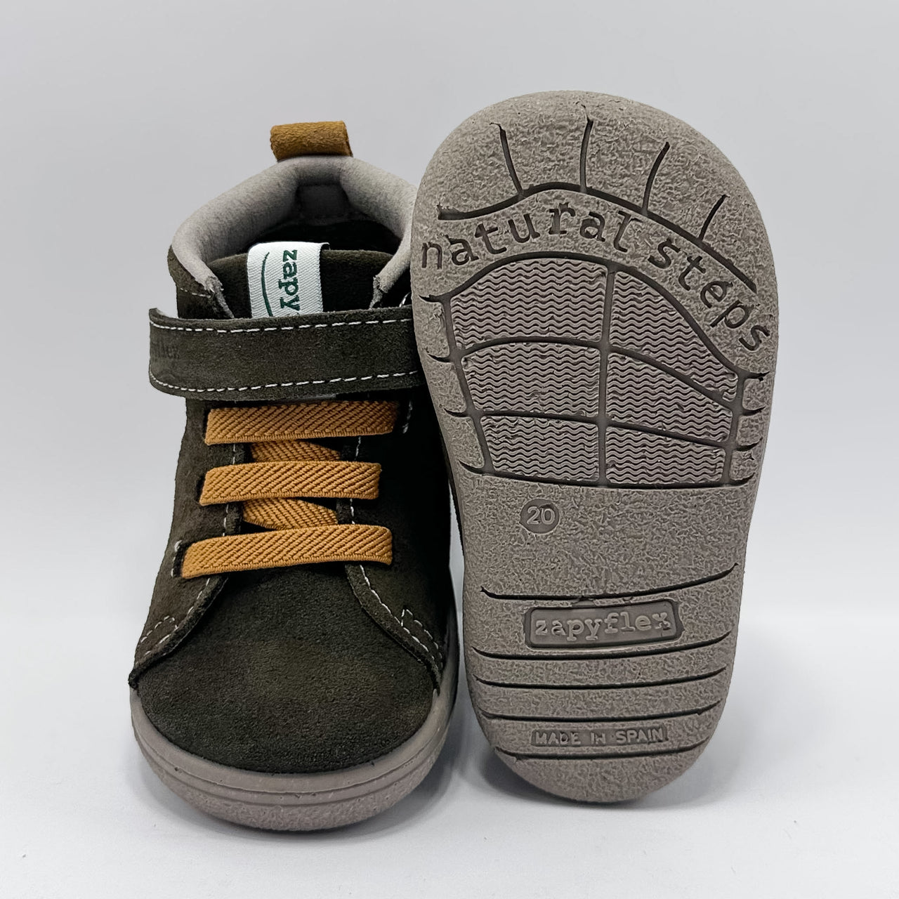 Zapiflex AK-10-137 Caqui Mostaza Botas Barefoot Infantil - imagen 7