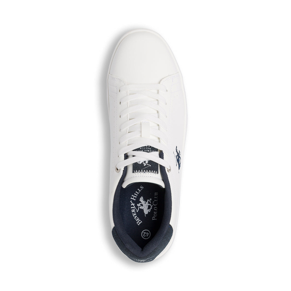 Beverly Hills Polo Club BHM524001 Zapatilla Hombre Blanco Navy - imagen 5