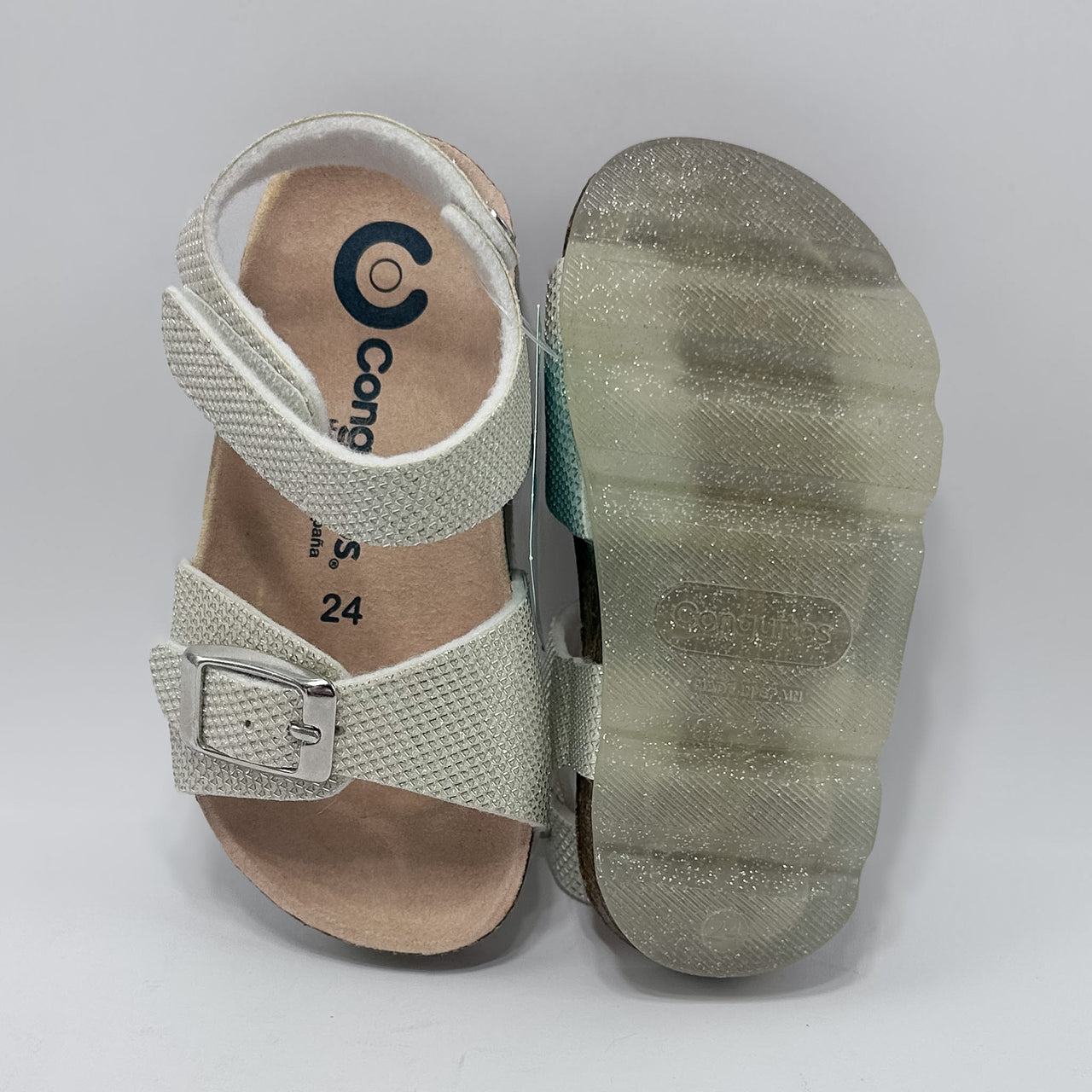 Conguitos COSH285053 Ultred White Sandalia Kids