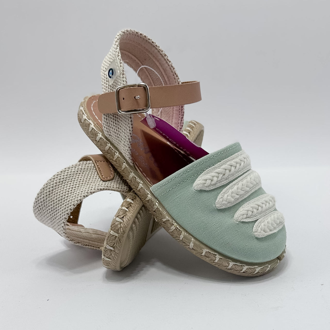 Conguitos COSH215020 Pique Green Zapatilla Kids