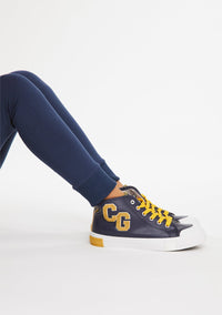 Zapatilla abotinada Conguitos COSH264004 para niña navy - imagen 4