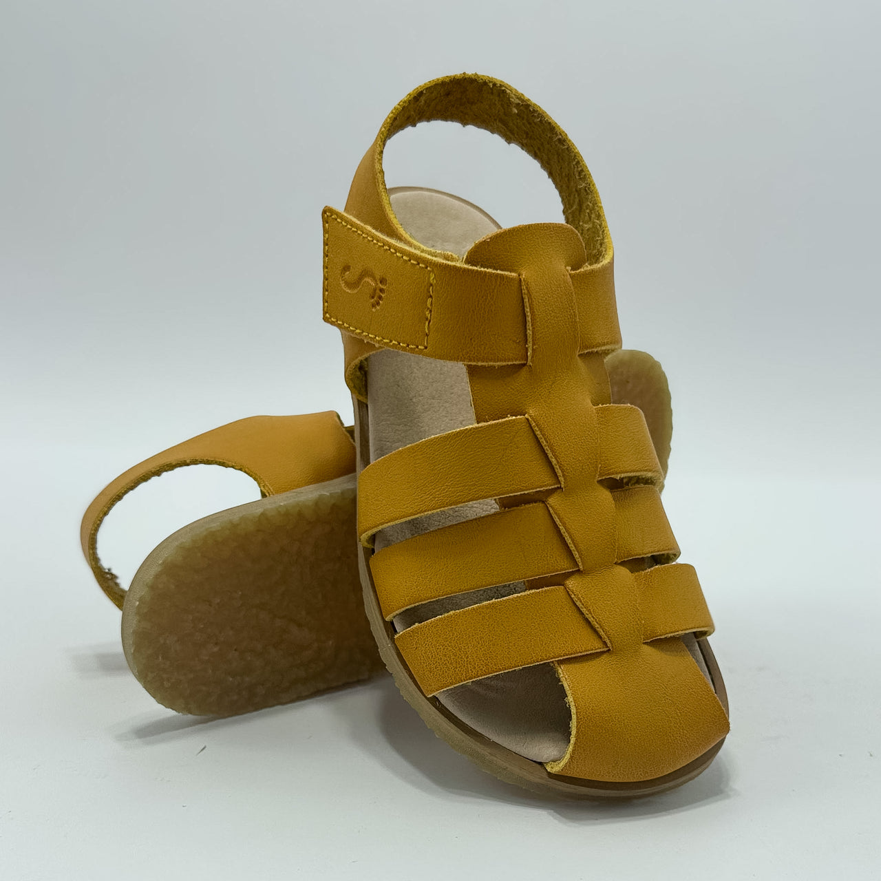 FlexiNens 180-Li Vacheta Timber Mostaza Sandalia Kids