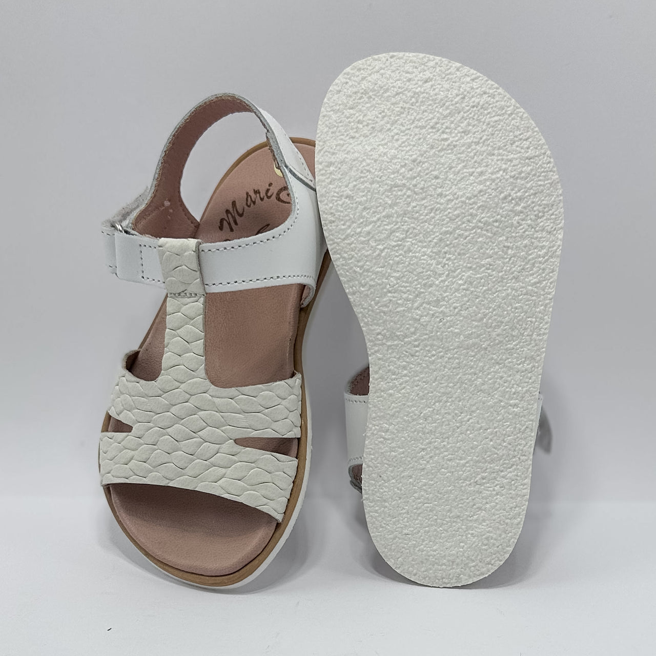 MariChica 120 Blanco Sandalia Kids