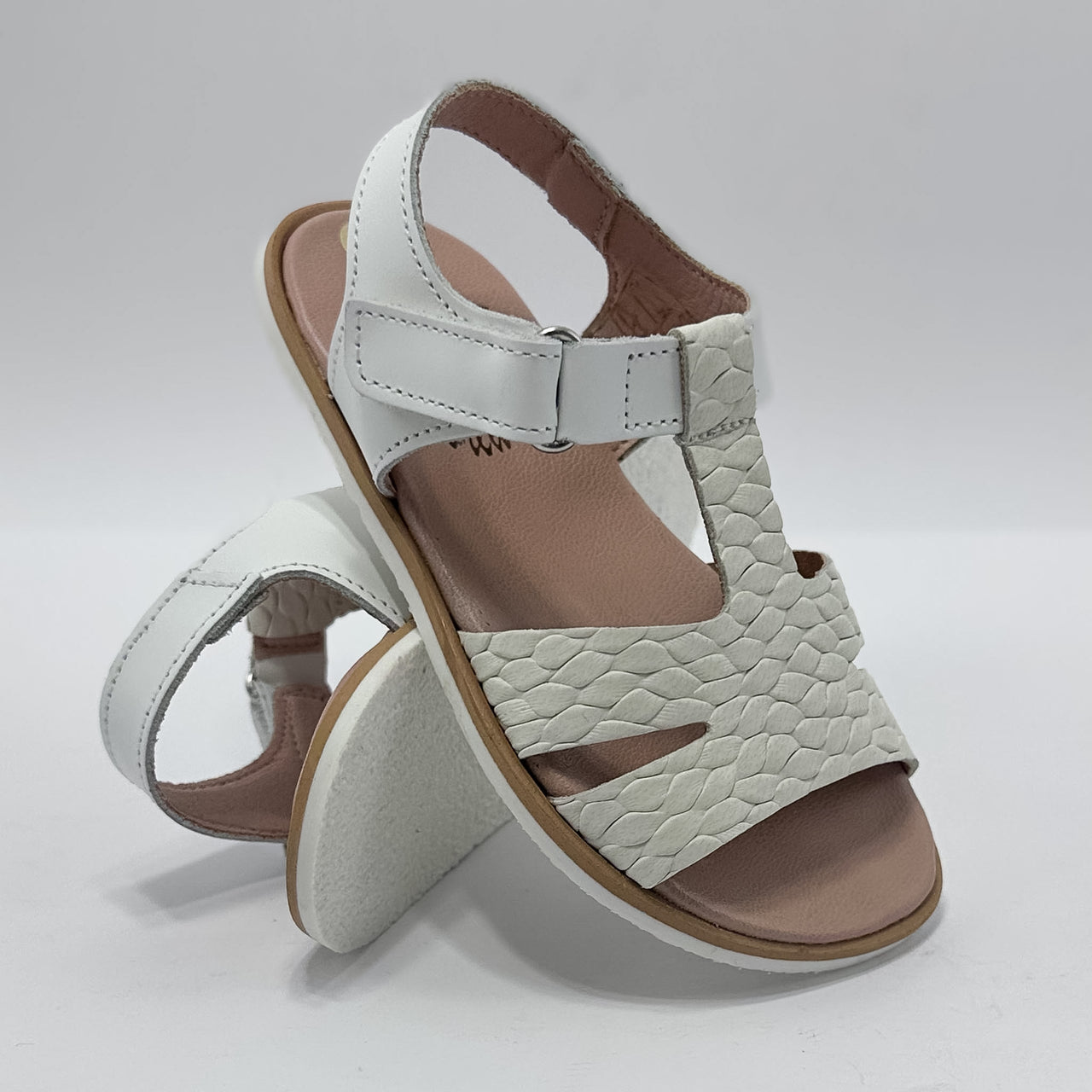 MariChica 120 Blanco Sandalia Kids