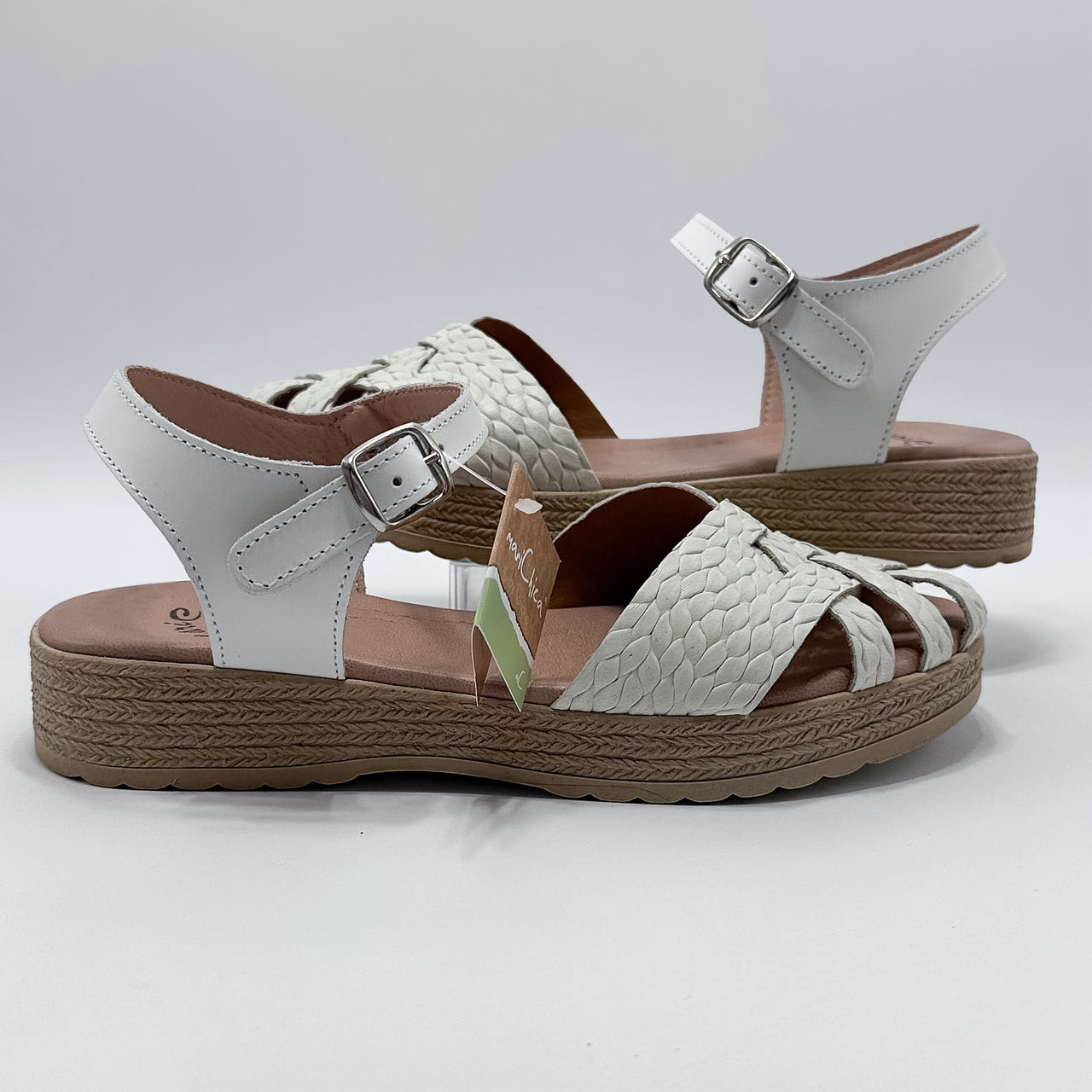 MariChica 122 Blanco Sandalia Mujer