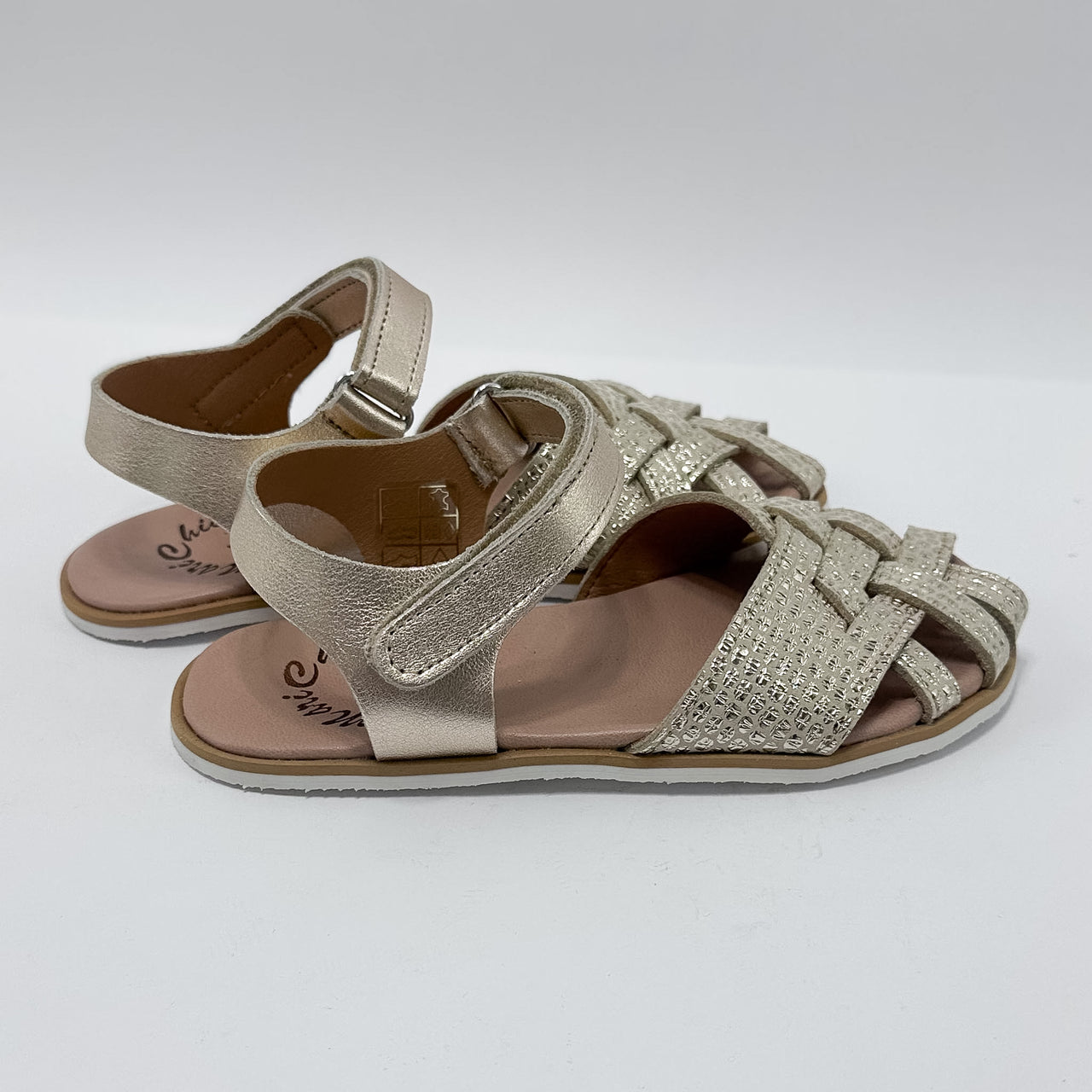 MariChica 122 Platino Sandalia Kids