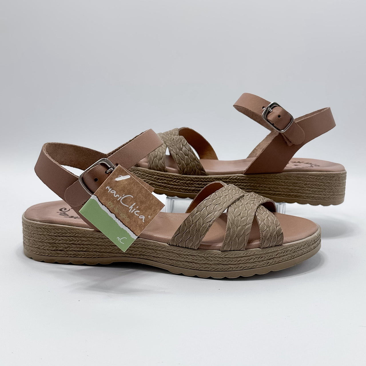 MariChica 277 Camel Sandalia Mujer