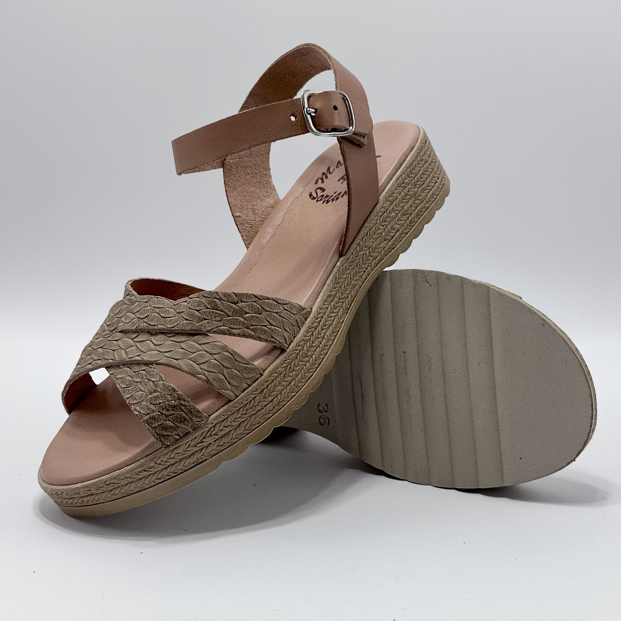 MariChica 277 Camel Sandalia Mujer