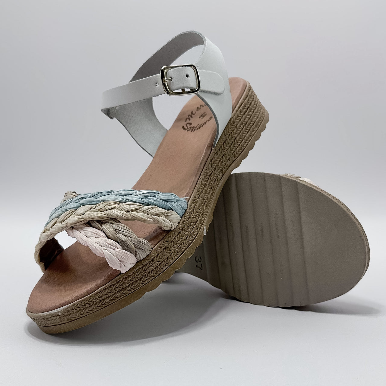 MariChica 622 Blanco Sandalia Mujer