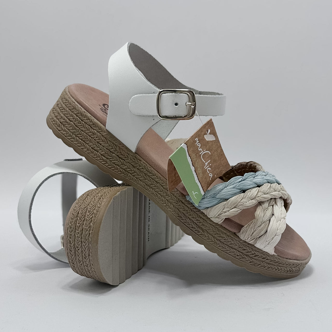 MariChica 622 Blanco Sandalia Kids