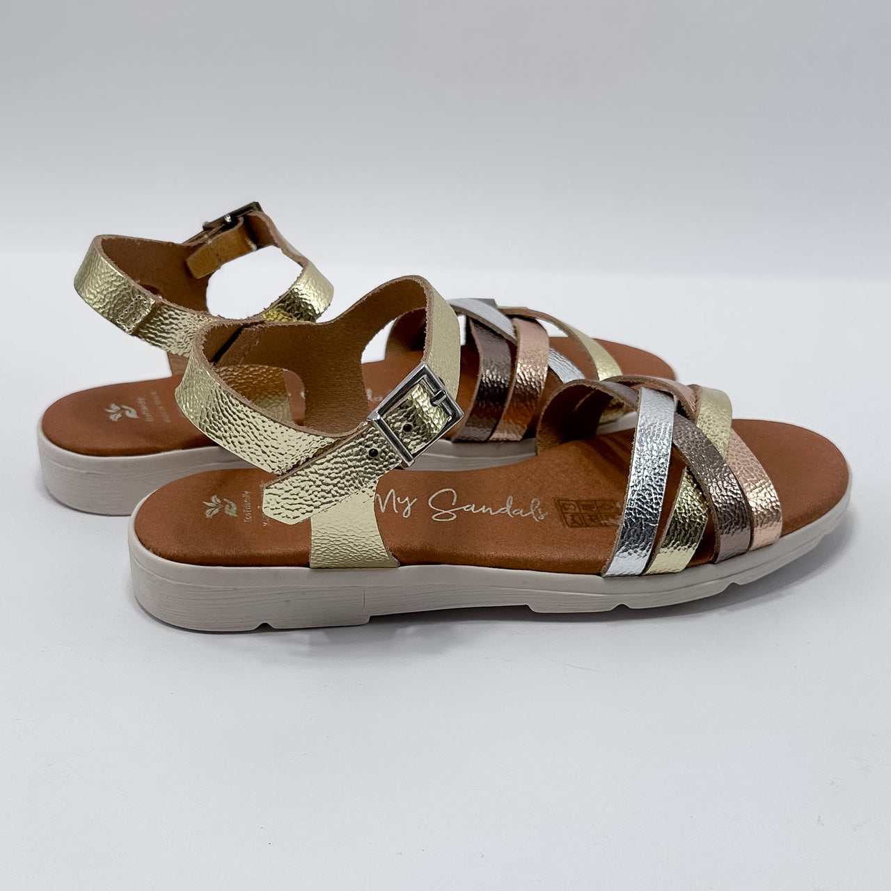 Oh My Sandals 5770 Duna Platino Sandalia Kids