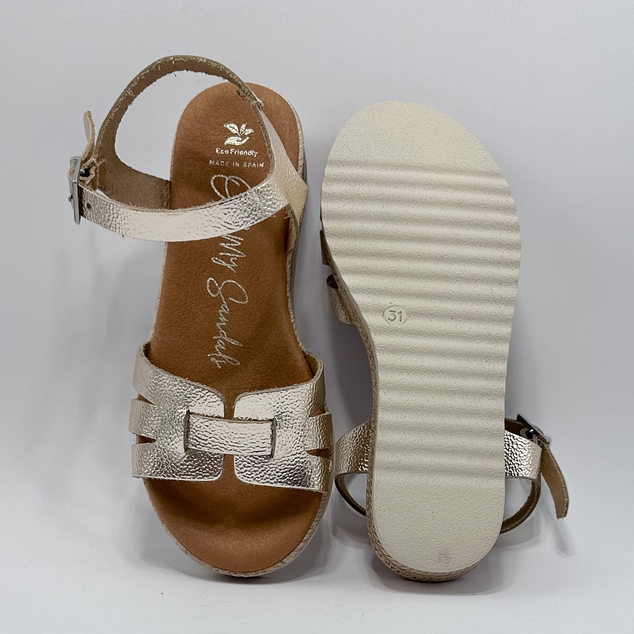 Oh My Sandals 5771 Champán Sandalia Kids
