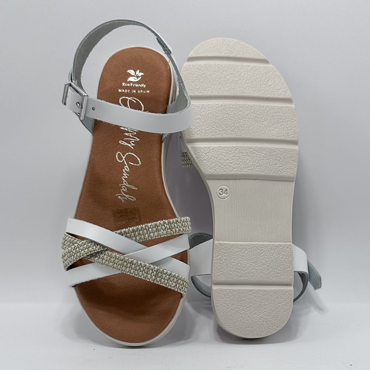 Oh My Sandals 5775 Blanco Combi Sandalia Kids