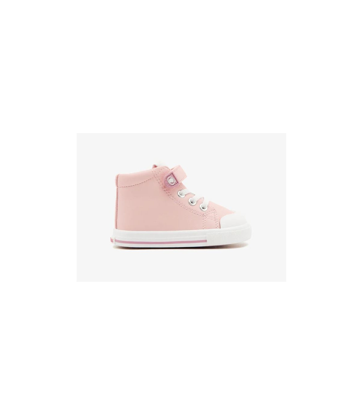 Zapatilla abotinada barefoot Conguitos OSSH500001 para niña rosa - imagen 1