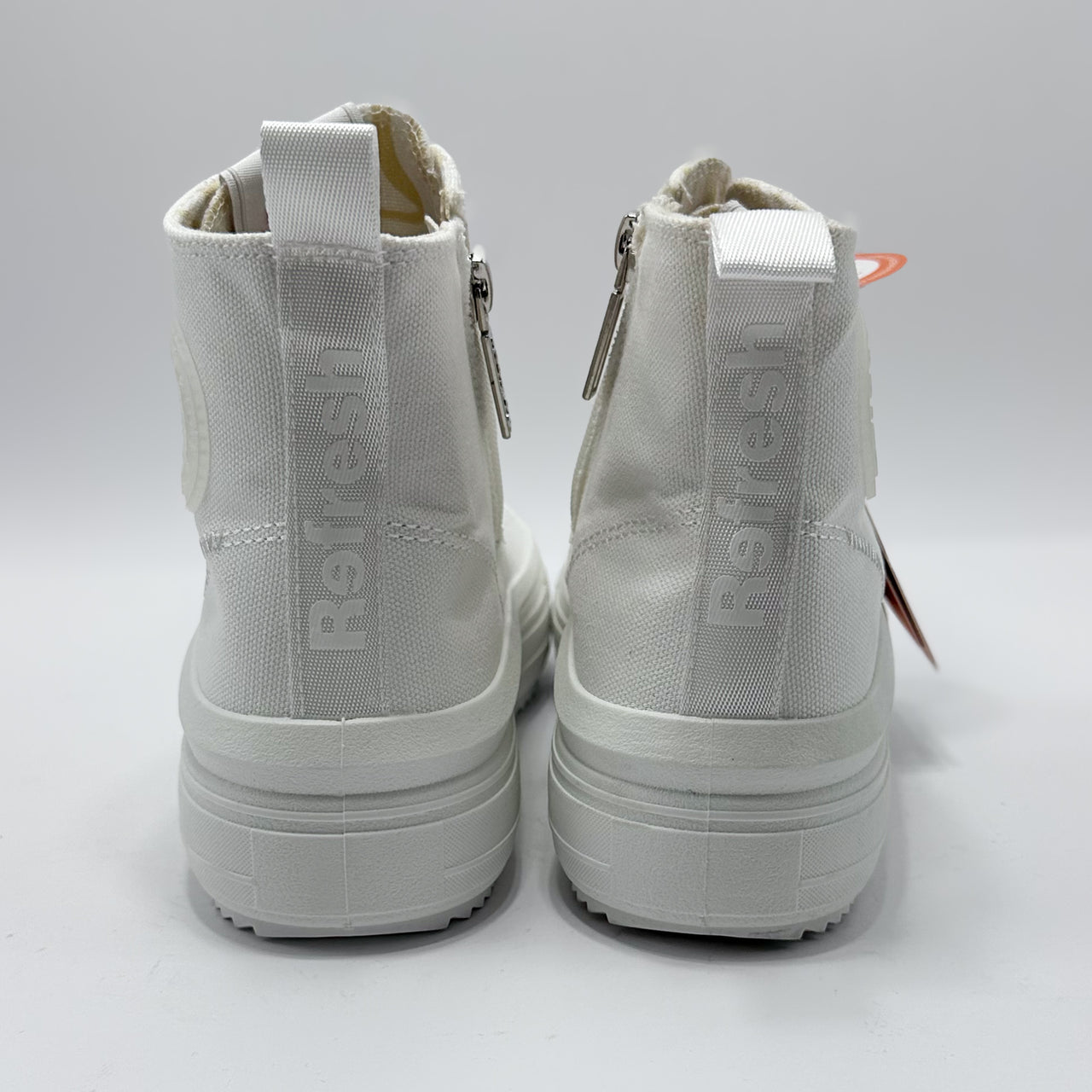 Refresh 172722 Lona Blanco Zapatilla Mujer