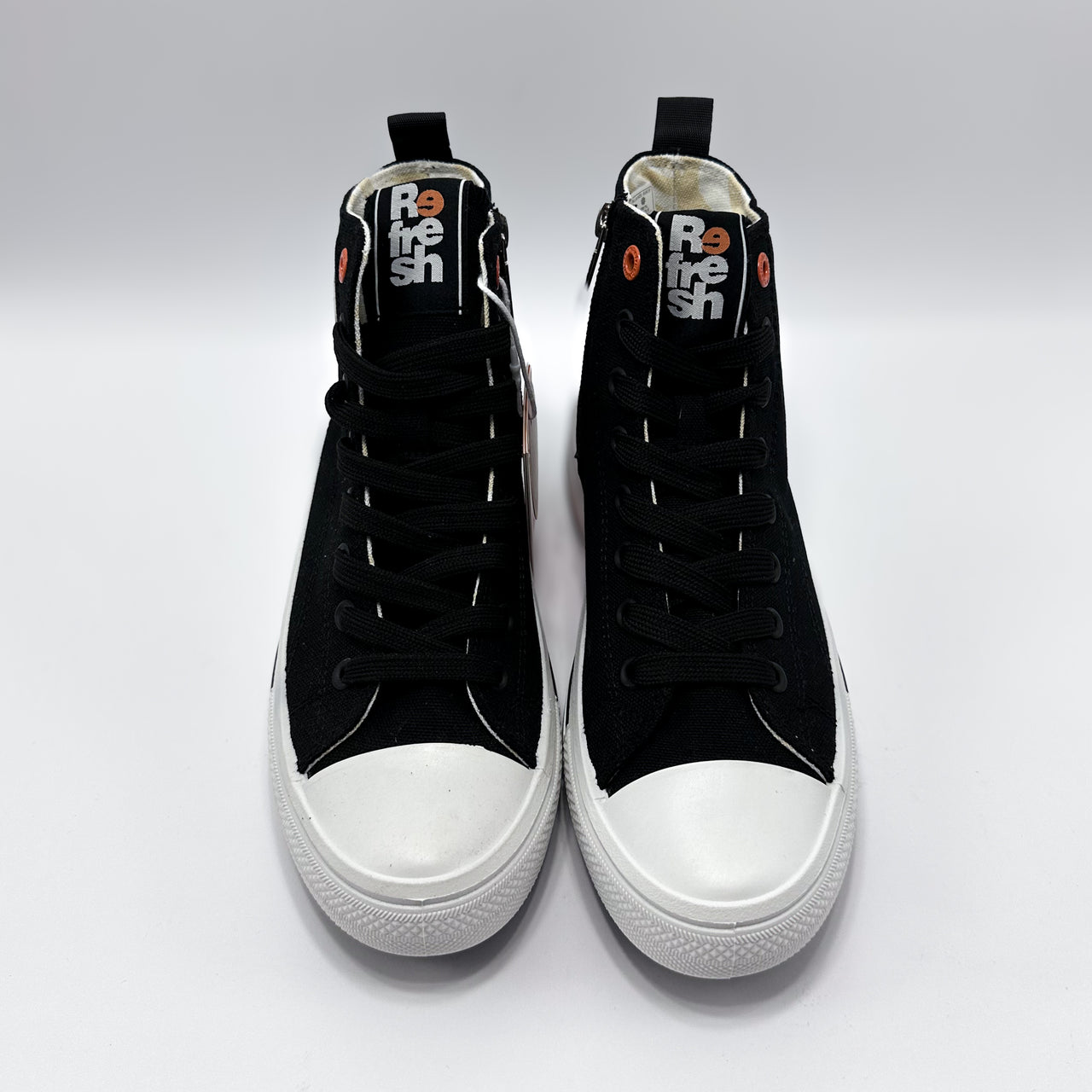 Refresh 172722 Lona Negro Zapatilla Mujer