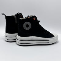 Refresh 172722 Lona Negro Zapatilla Mujer
