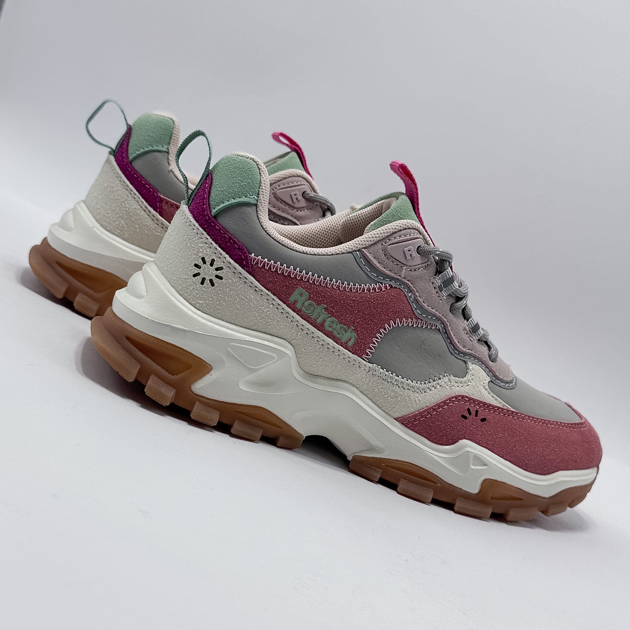 Refresh 173104 Nude Zapatilla Mujer